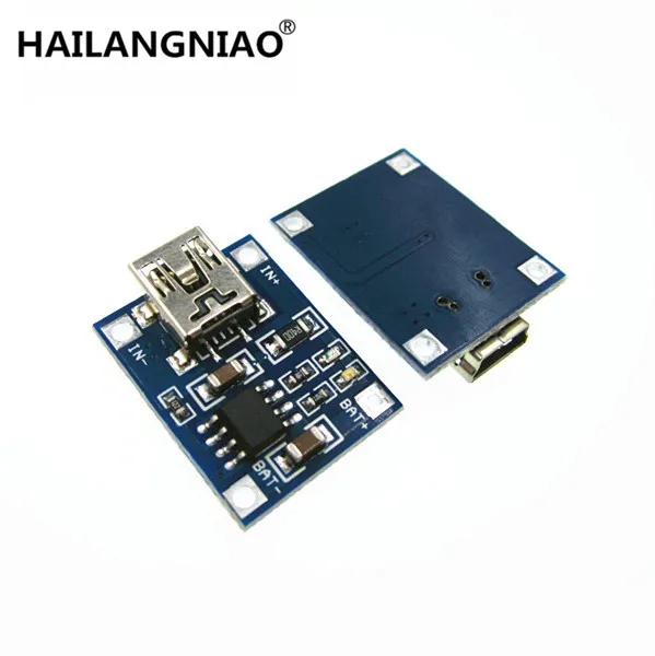 100 Pz Tp4056 1A Lipo Battery Charging Batteria Al Litio Consiglio Modulo Caricatore Diy Mini Porta Usb