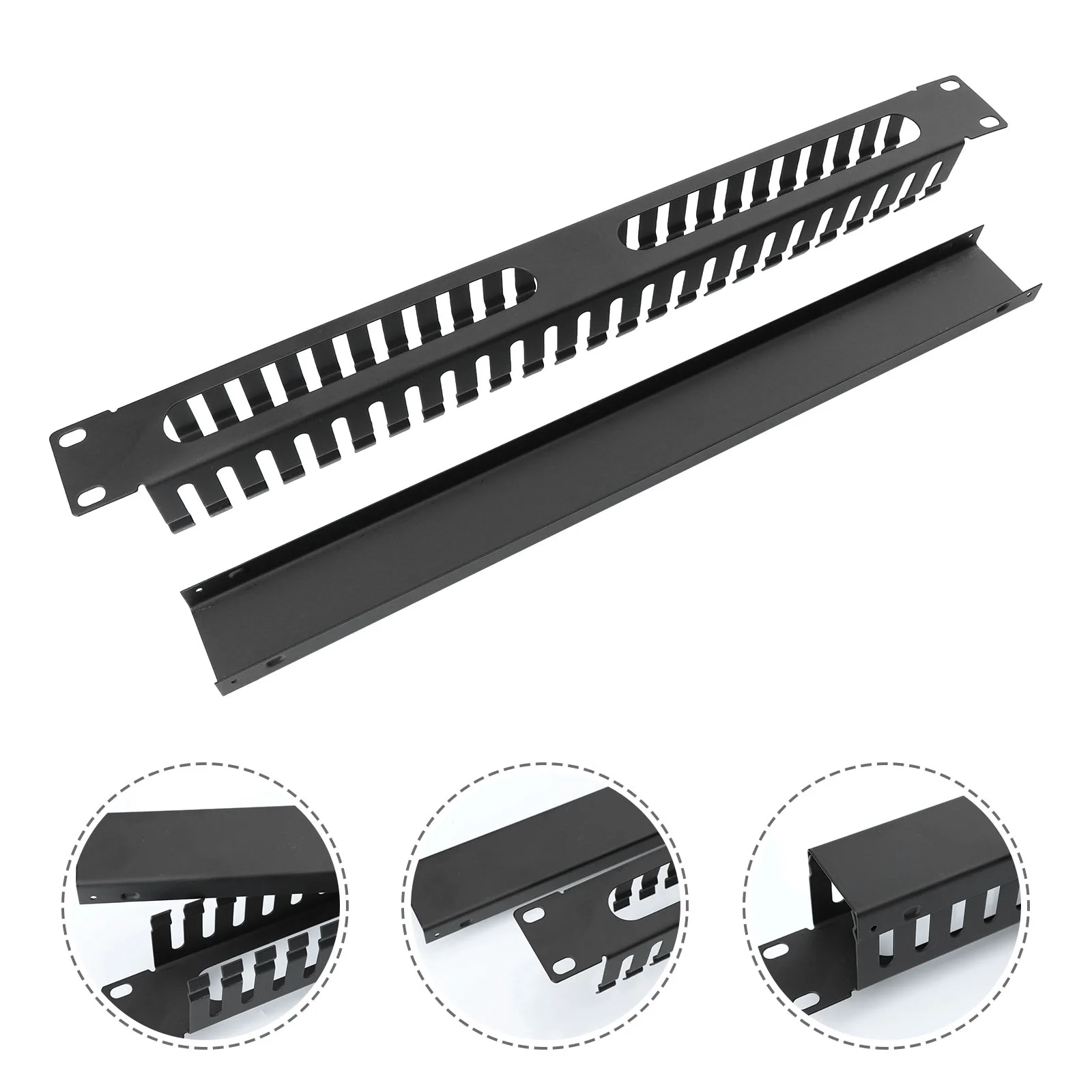 Server Rack Gestione Dei Cavi Finger Duct Open Slot Wire Raceway Cable Rack Mount Sistema Di Gestione Dei Cavi Gestione Dei Cavi
