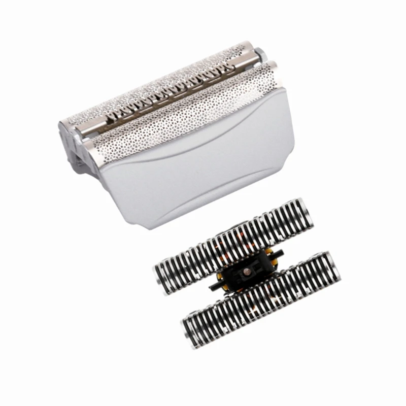51S Foil & Cutter Adatto Per Braun 8000 Series 360 Attivatore Completo Contourpro 5643 5645 8970 8975 8985 8987 Argento