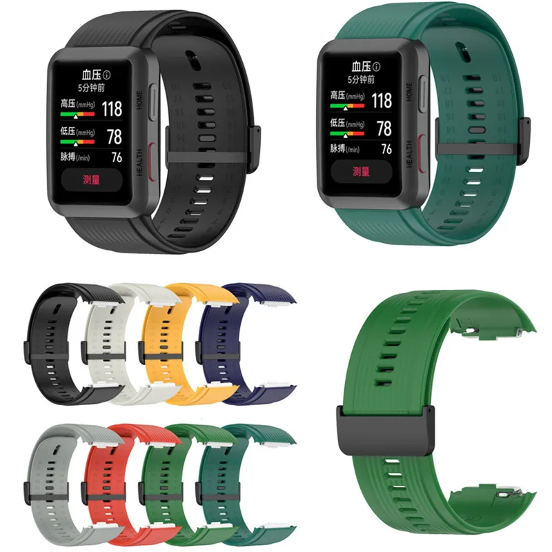 Nuovo Cinturino In Silicone Per Orologio D Per Huawei Watch D Strap Smartwatch Wristband Per Huawei Watch D Bracciale Con Fibbia