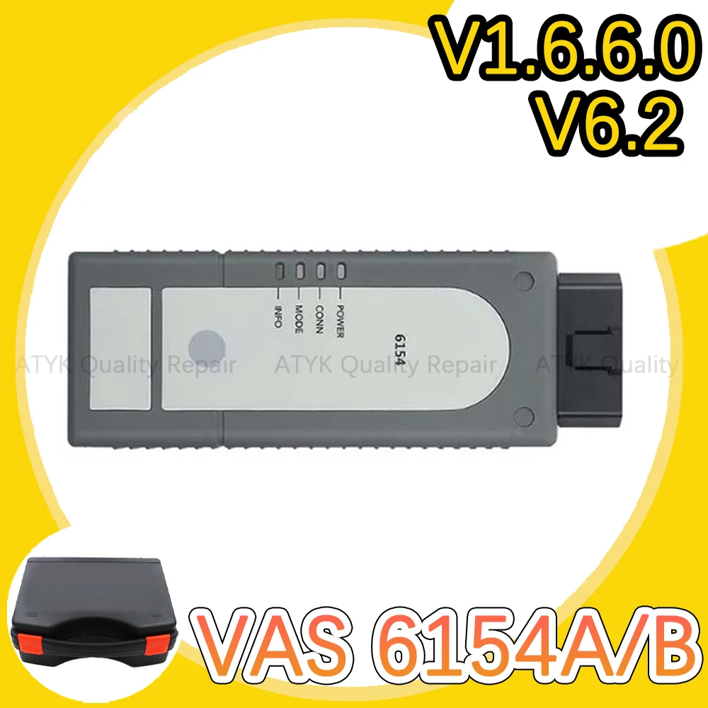 Vas 6154A V1.6.6.0 V6.2 Scanner Obd2 Automotriz Vas 6154B Per Vw Audi Strumenti Di Ispezione Diagnostica Per Auto Tuning Auto Nuovo Vci
