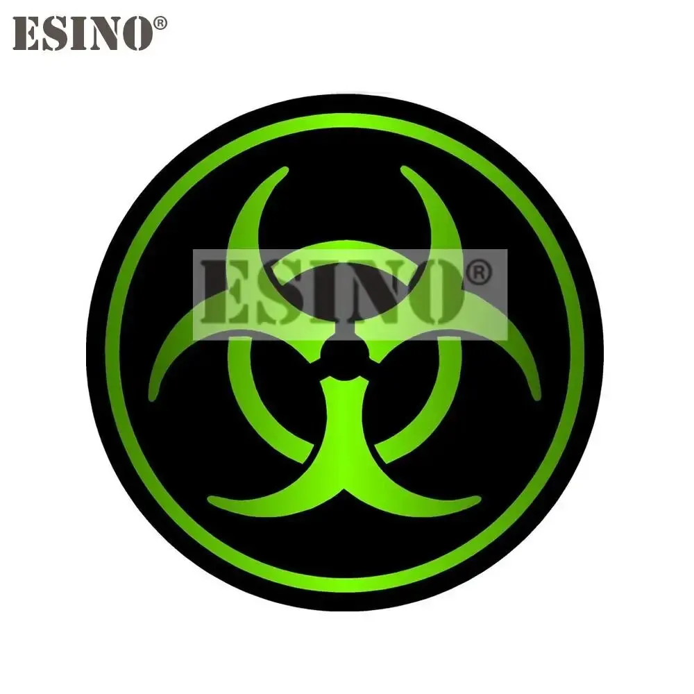 Car Styling Creativo Divertente Zombie Bio Hazard Decal Cartoon Pvc Impermeabile Car Body Sticker Pattern Vinile