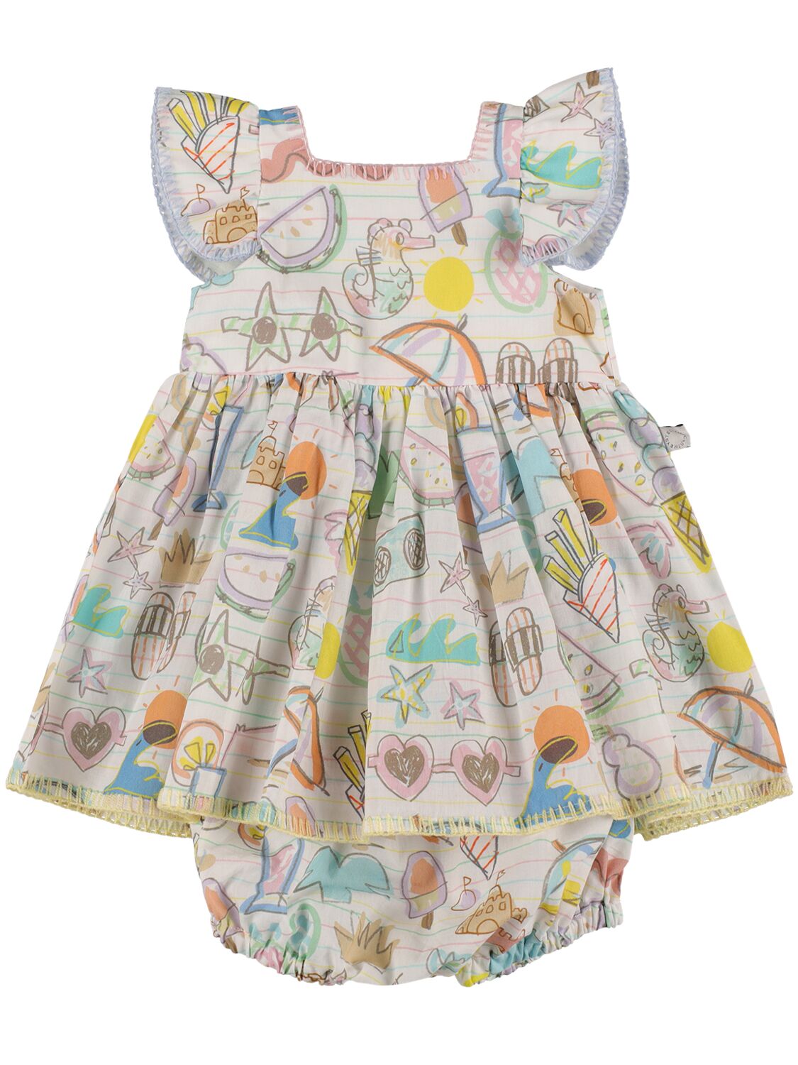 Organic Cotton Dress & Diaper Cover