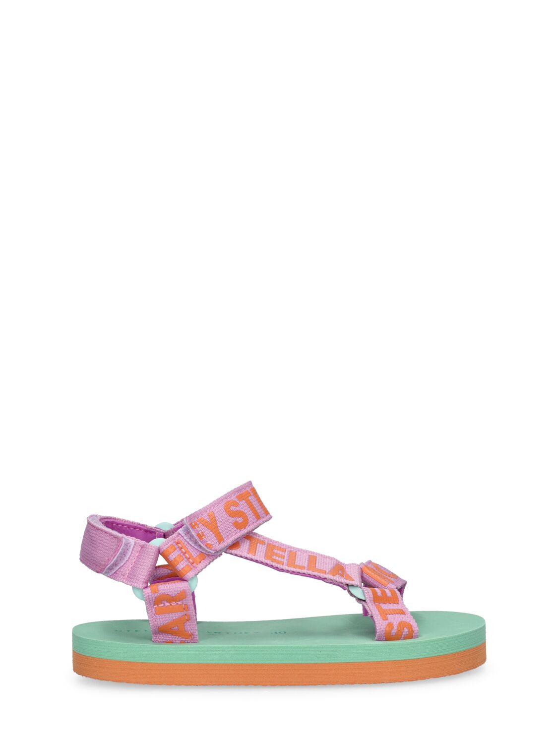 Rubberized Logo Sandals