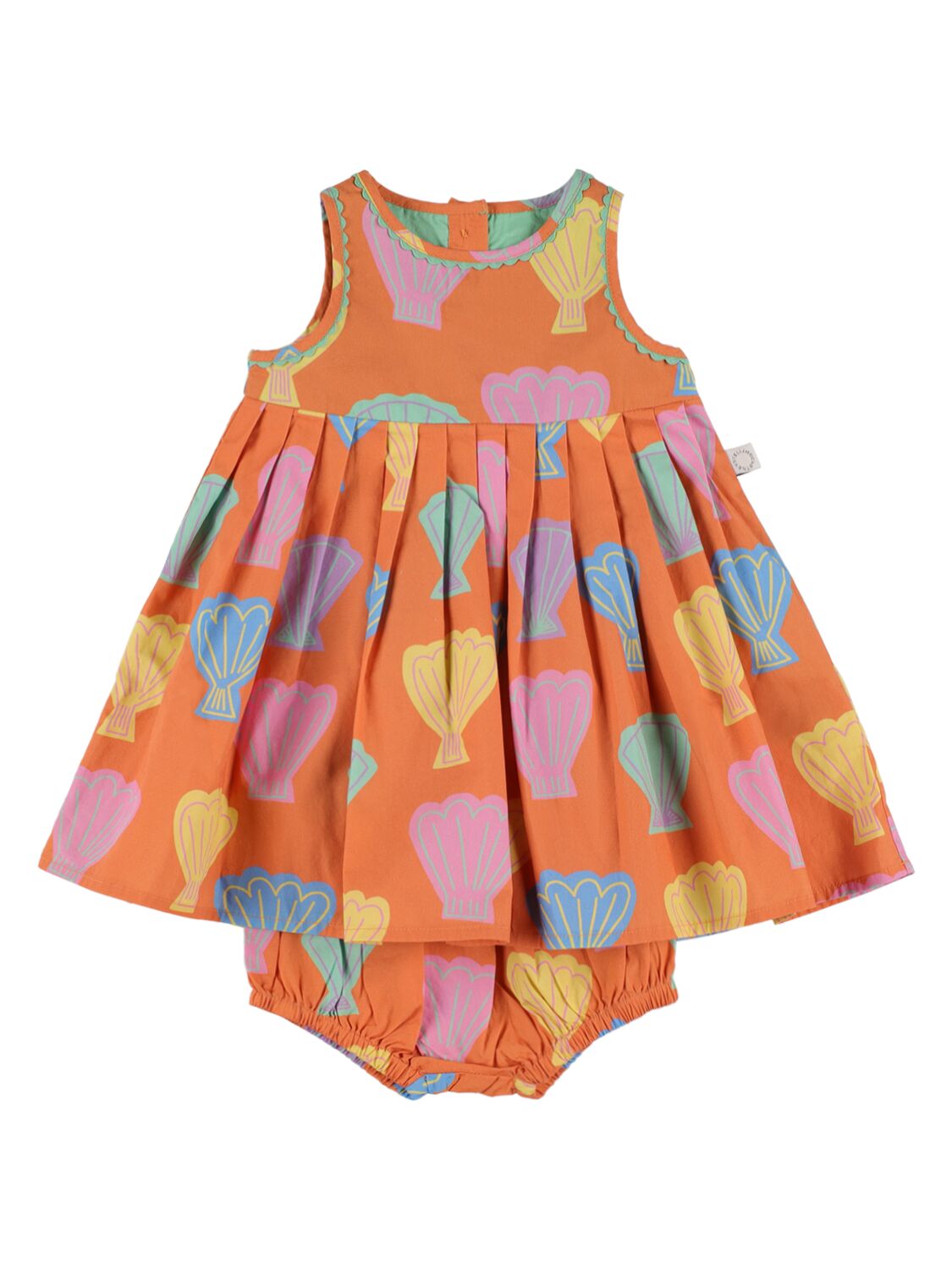 Cotton Poplin Dress & Diaper Cover