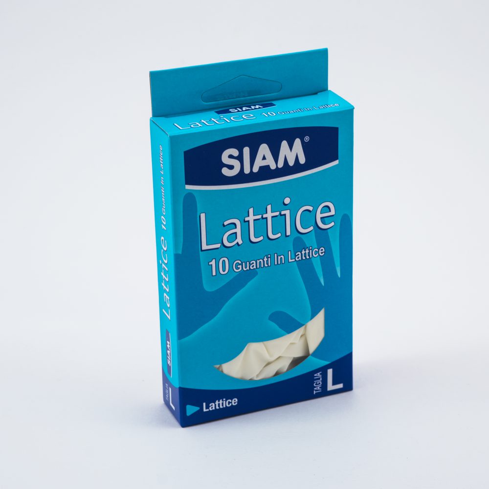 Guanti In Lattice Siam 10 Pezzi
