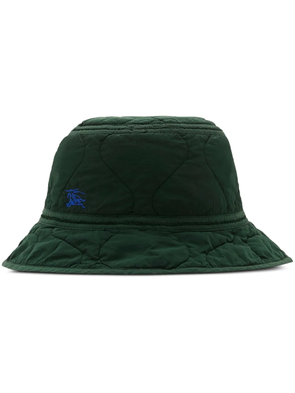 Burberry crinkled quilted bucket hat - Verde