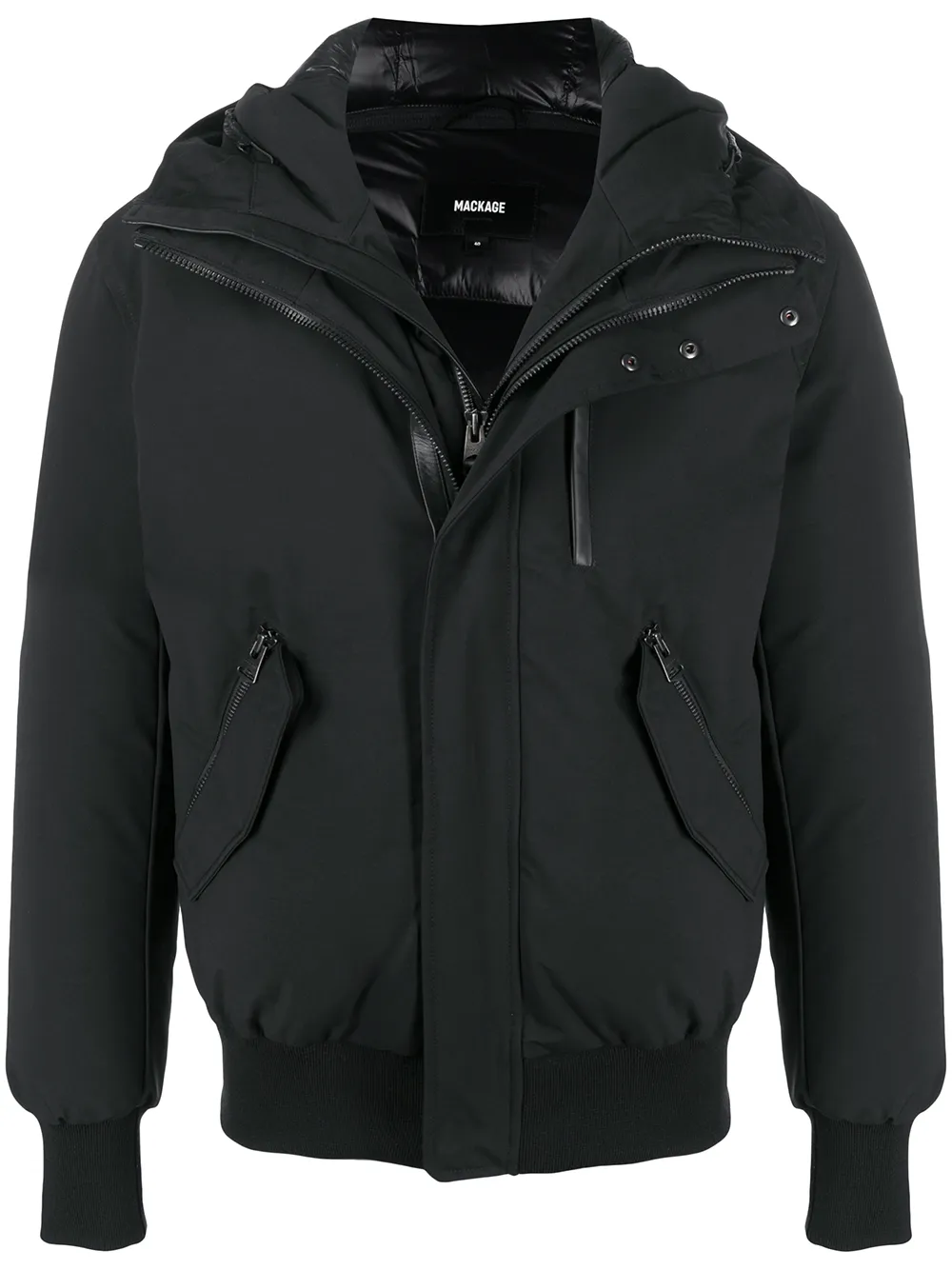 Mackage Piumino Dixon con cappuccio - Nero