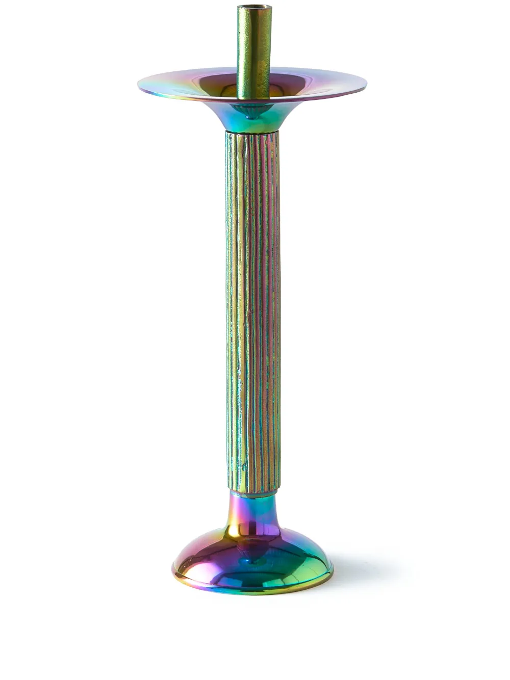 POLSPOTTEN iridescent candle holder - MULTI-COLOUR