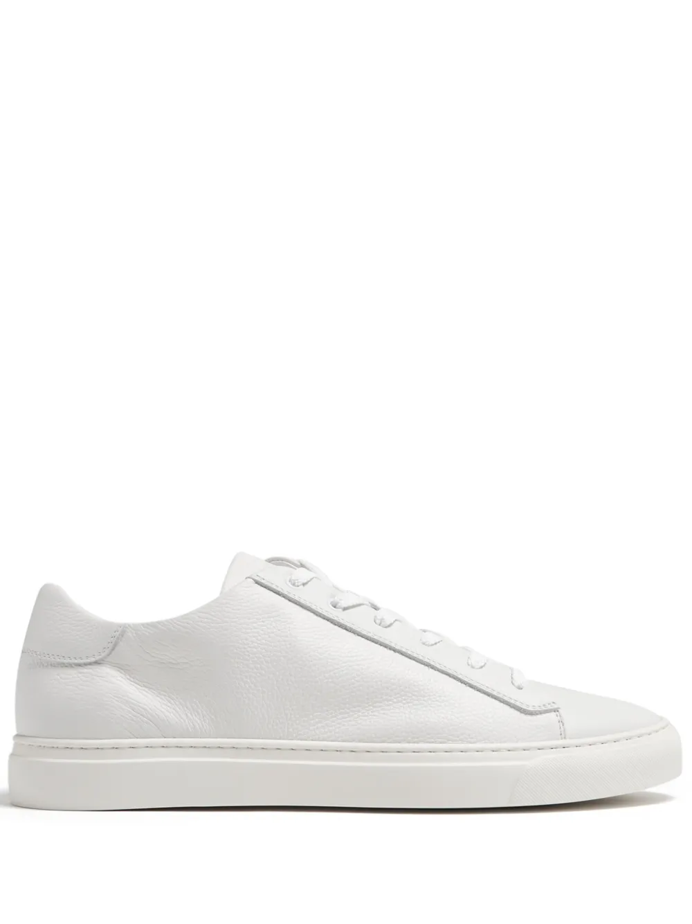 Harrys of London leather lace-up sneakers - Bianco