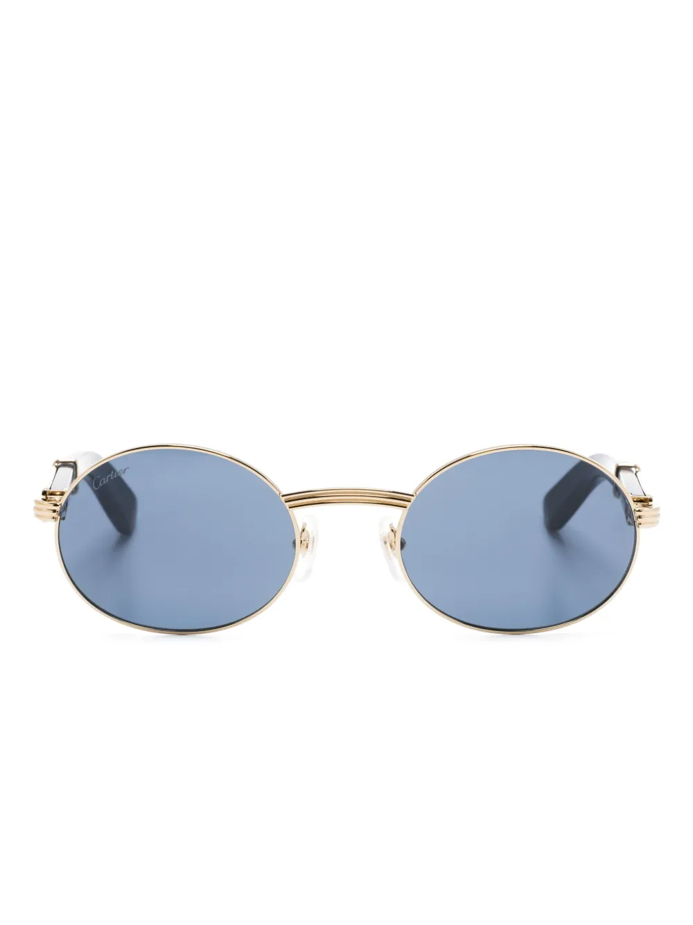 Cartier Eyewear Première de Cartier oval-frame sunglasses - Oro