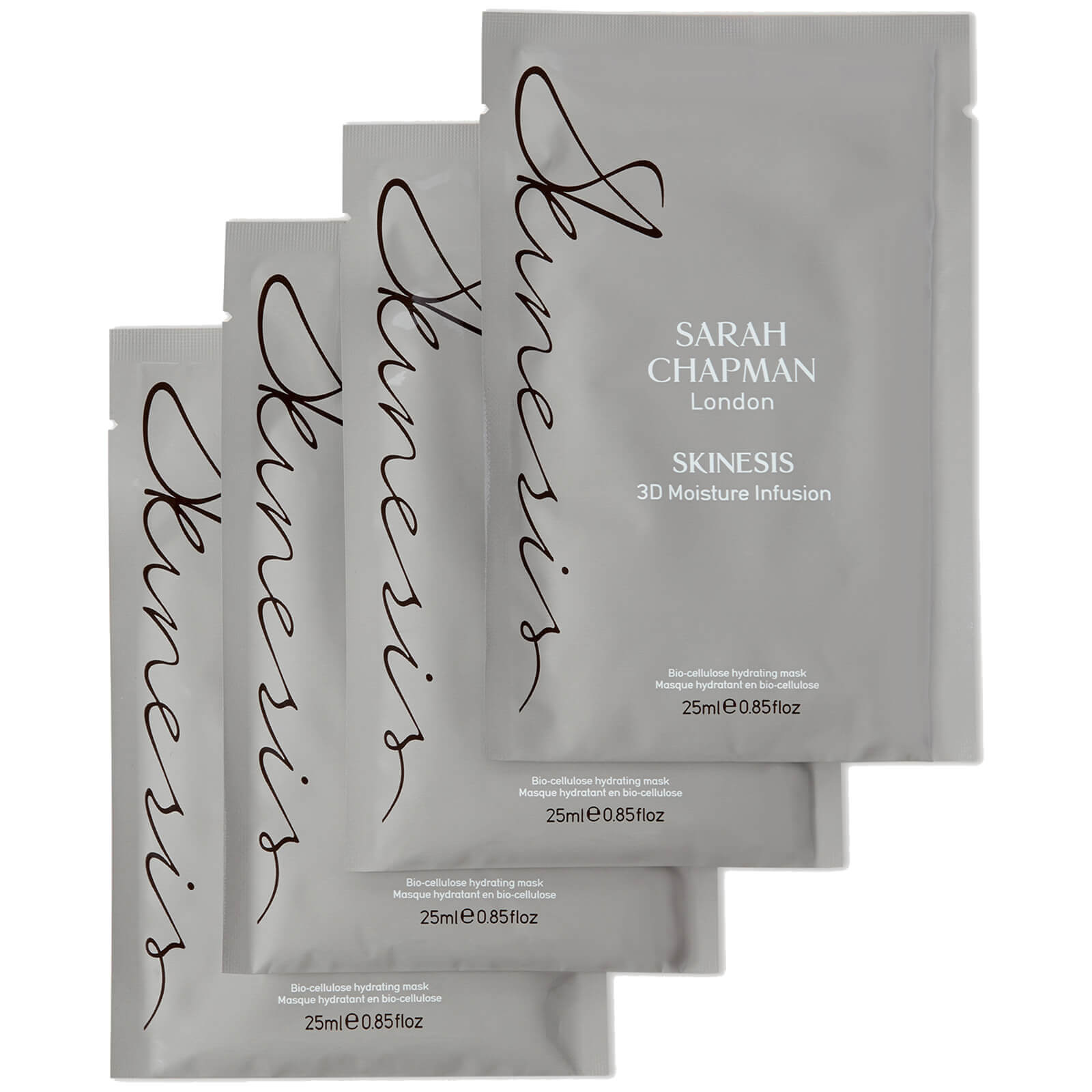 Sarah Chapman Skinesis 3D Moisture Infusion maschera (4 x 25 ml)