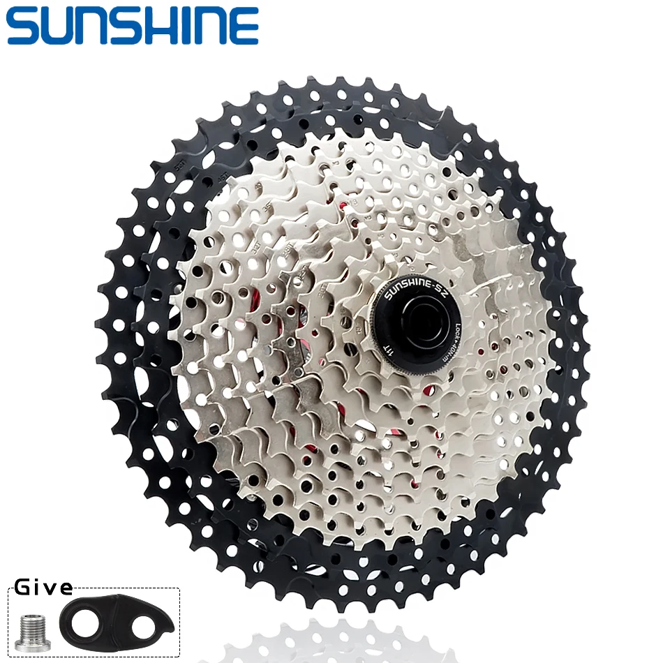 Sunshine Mb Bike Box Volano 8/9/10/11/12 Velocità 11T-32T/36T/40T/42T/46T/50T Bike Box Mozzo Ruota K7 Pignone Hg Mozzo Ruota
