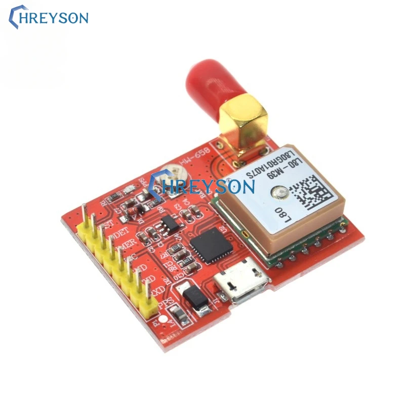Modulo Gps Per Raspberry Pi L80 Integrato Con Antenna Patch Chip Mt3339 Con Antenna
