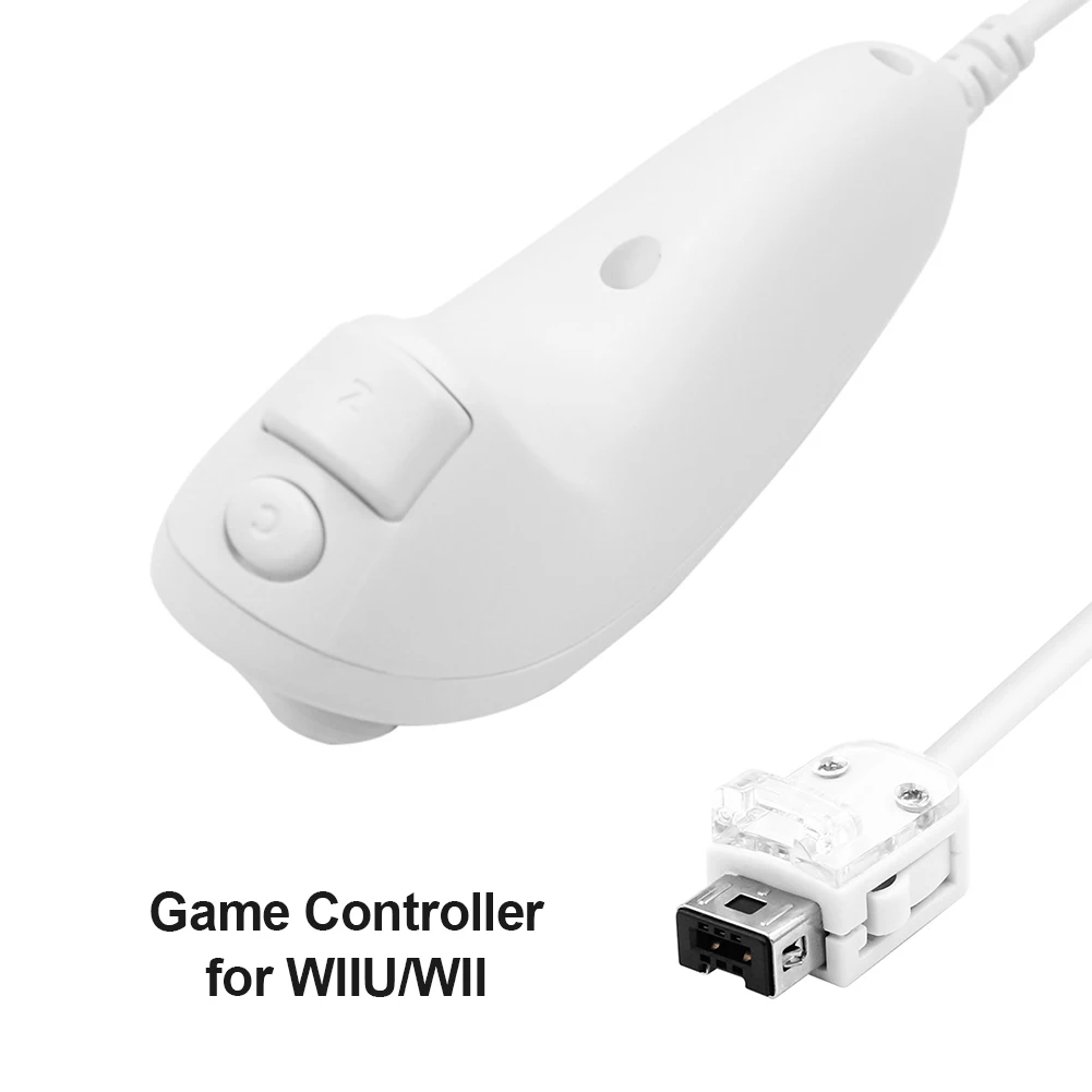 Controller Di Gioco Gamepad Accessori Per Giochi Joystick Sostituzione Per Wii Wii U Nunchuk Controller Di Gioco Cablato