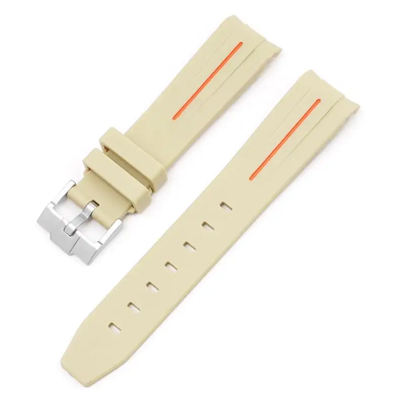 Fkmbd Per Moonswatch Watch Curvo No Gap Cinturino In Gomma Per Omega Swatch Joint Planet Series Moon Mercury Cinturino In Gomma Curva Da Uomo