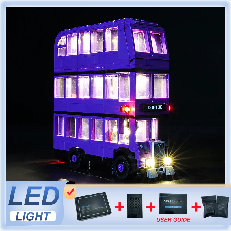 Kit Luci A Led Per Lego 75957 The Knight Bus (Solo Luce A Led, Senza Blocchi Di Costruzione)