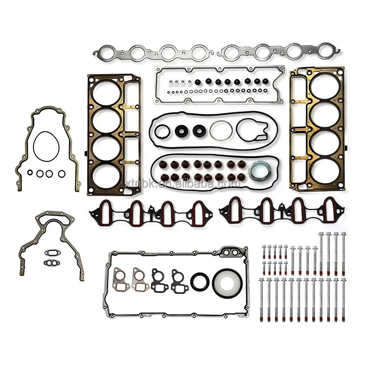 Gm 4.8 5.3 V8 Ohv M54B25 04111-75051Om441 442 422 423 Revisione Motore Kit Completo Di Guarnizioni Con Bulloni