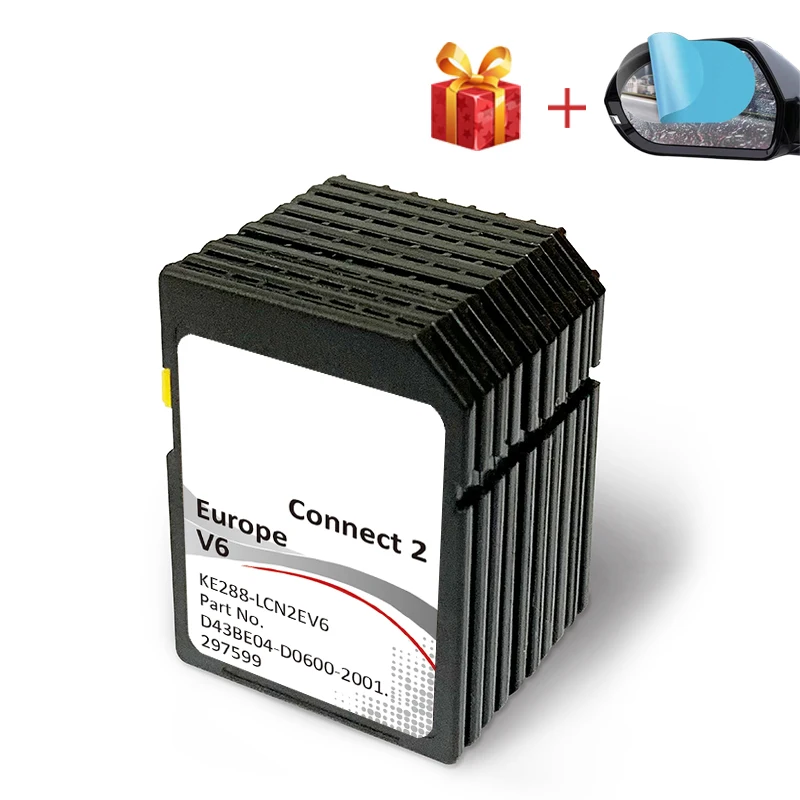 Consegna Veloce C2V6 Map Update Per Nissan Connect 2 Lcn 2 V6 Sd Card Uk Europe 2020/21 Free Antifog Flim