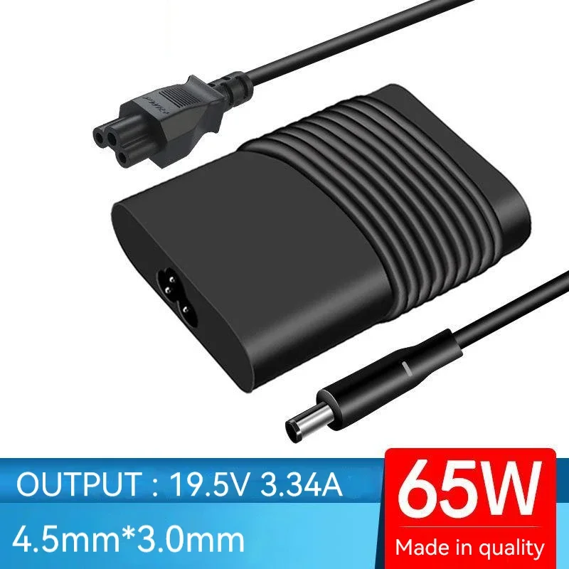 Caricabatterie Adattatore Ca Per Laptop 19.5V 3.34A 65W 4.5*3.0Mm Per Dell Latitude 12 Rugged Extreme 7212 P101F002 P75F001 13 7350 12 7202