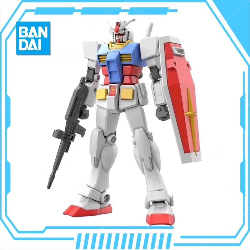 Bandai Anime Eg Rx-78-2 Gundam Nuovo Rapporto Mobile Gundam Assembly Kit Modello In Plastica Action Toys Figure Gift