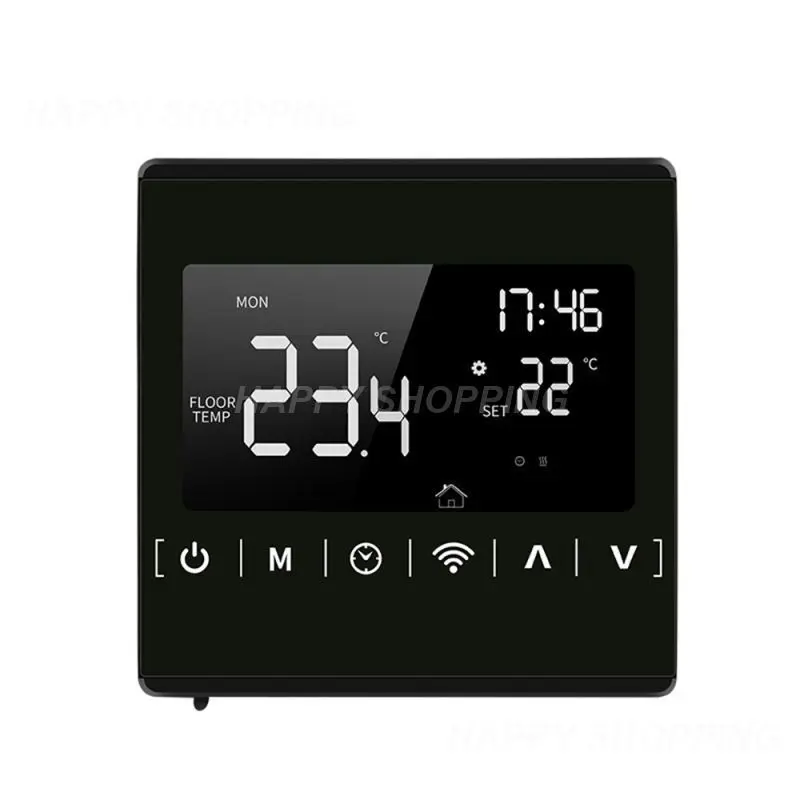 Tuya Wifi Smart Termostato, Riscaldamento Elettrico A Pavimento Temperatura Dell'Acqua Telecomando Lcd Touch Screen Riscaldamento A Pavimento Termosta