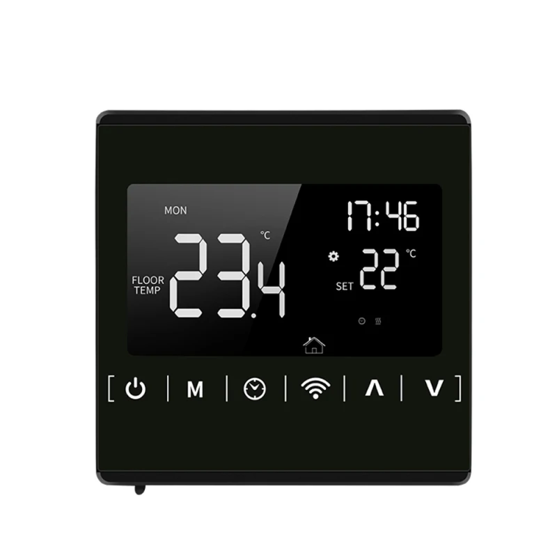 Tuya Wifi Smart Termostato, Riscaldamento Elettrico A Pavimento Temperatura Dell'Acqua Telecomando Lcd Touch Screen Riscaldamento A Pavimento Termosta