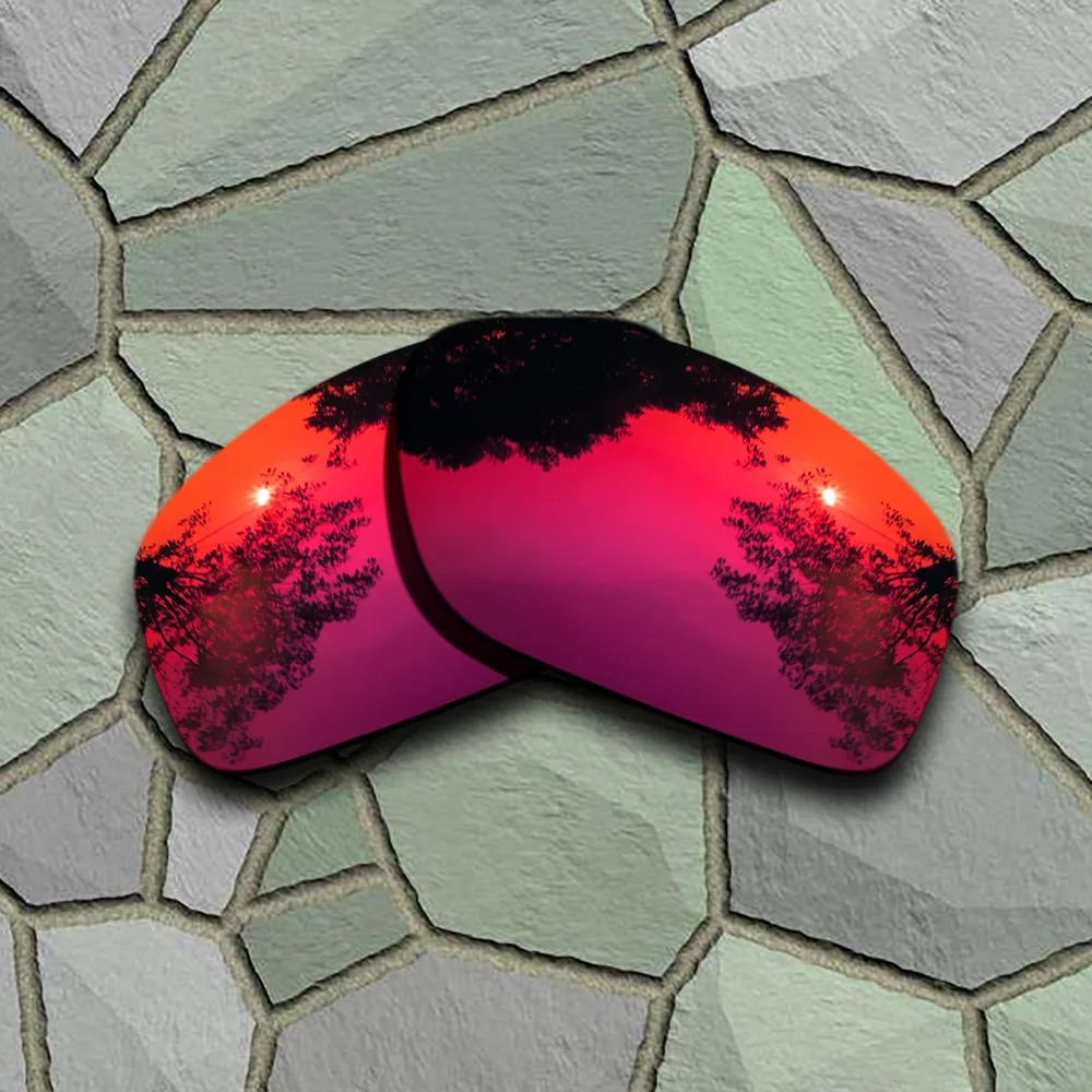 Lenti Di Ricambio Polarizzate Per Occhiali Da Sole Viola Rosso Per Oakley Valve 2003