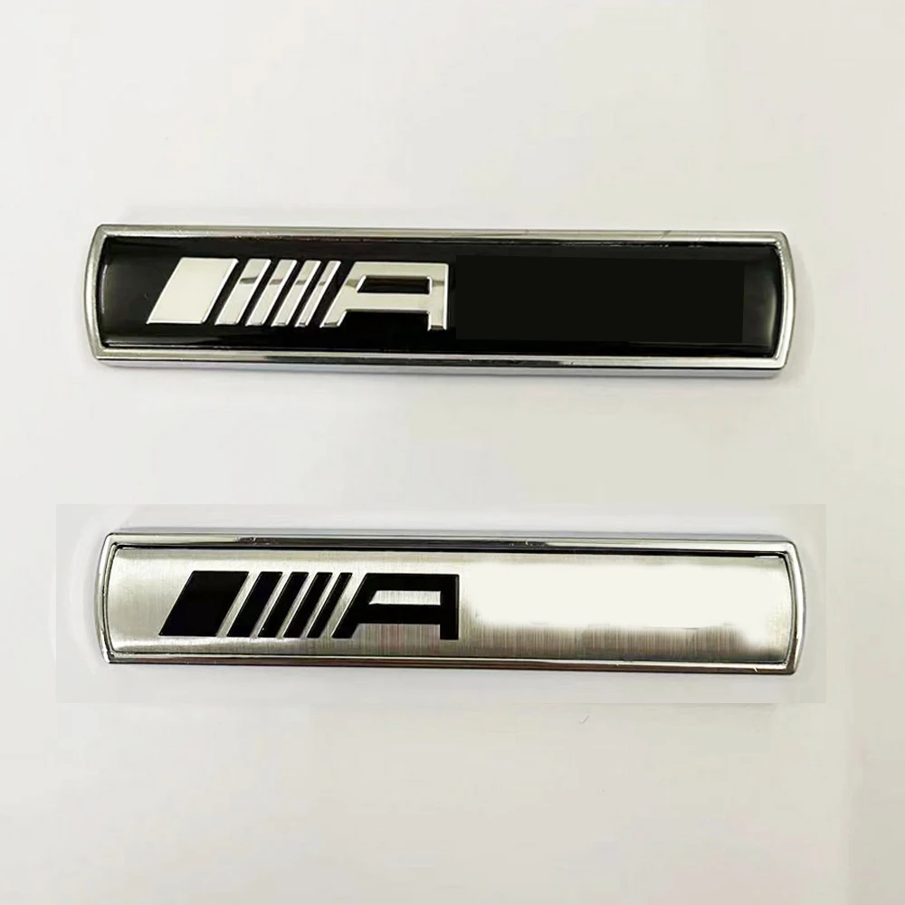 Per Mercedes Benz Amg A45 C63 E Class Car Fender Badge Amg Lettering Sticker Logo Emblemi Accessori Decorativi Auto Nuovo