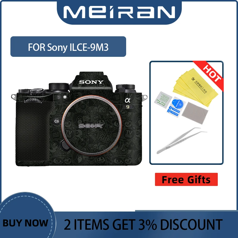 Per Sony A9M3 Ilce-9M3 Alpha 9 Iii Ilce 9 M3 Alpha-9 Iii Pellicola Di Copertura Del Corpo Della Fotocamera Pellicola Di Protezione Della Pellicola Del