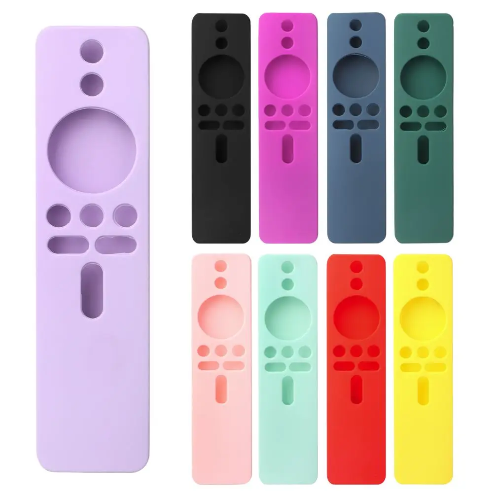Soft Silicone Remote Control Shockproof Protective Case For Xiaomi Mi Box S/4X Remote Tv Stick Cover Soft Plain Home Accessories