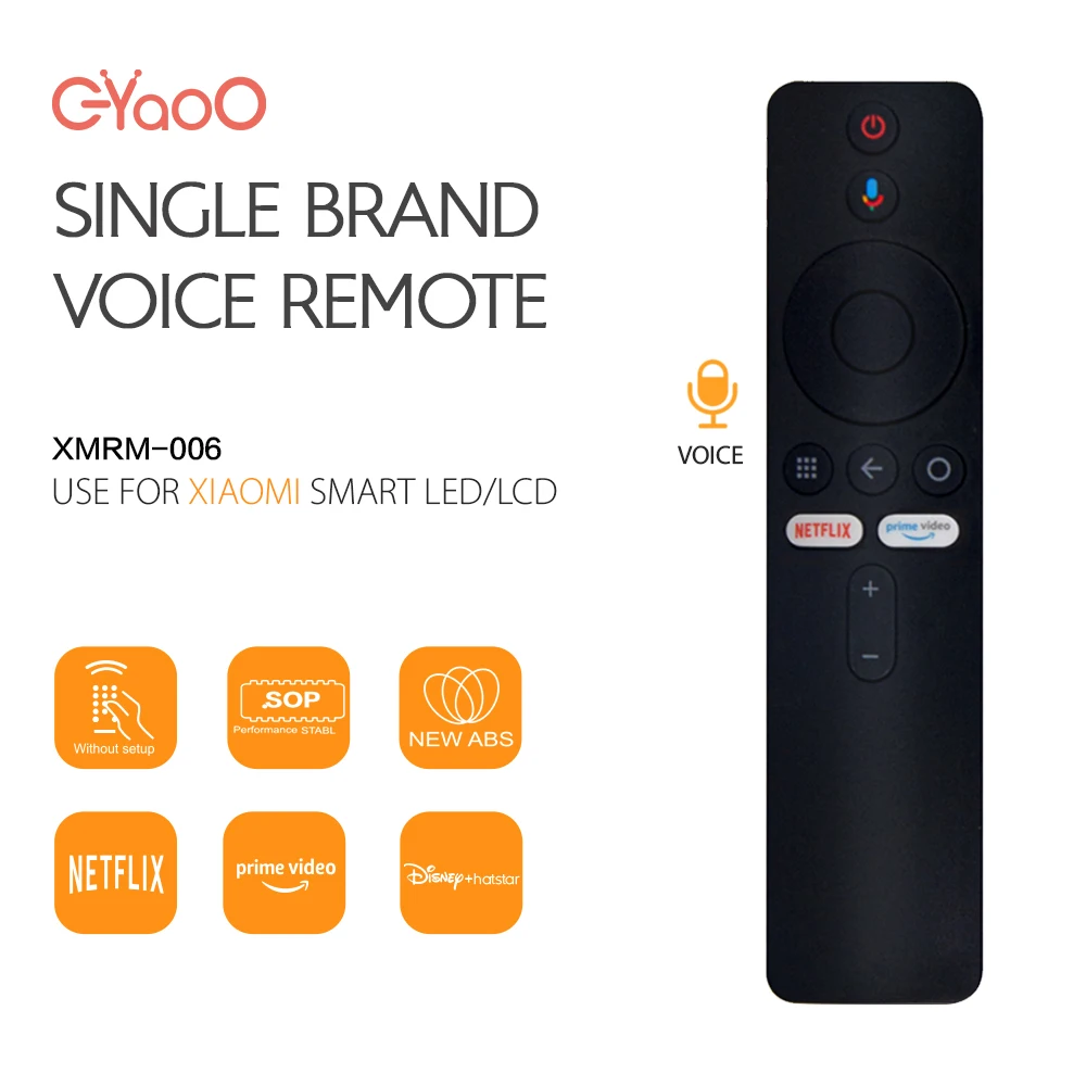 Xmrm-006 Voice Mi Box Tv Stick Telecomando Per Xiaomi Mi Tv Stick 4A 4S 4X 4K Android Smart Tv Box Wireless Rf Remote