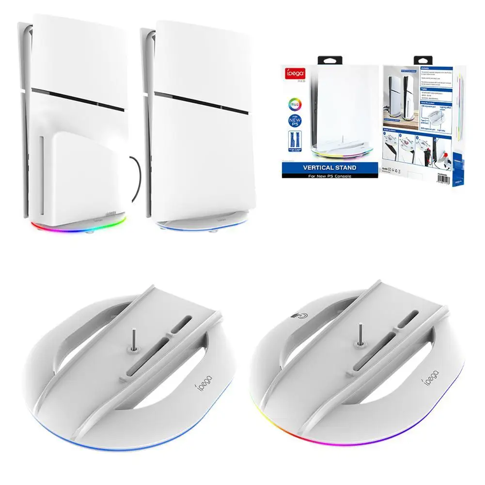 Supporto Verticale Colorato Per Supporto Base Per Console Di Gioco Sottile Ps5 Per Accessori Di Gioco Sony Playstation 5 Slim Disc/Digital Edition