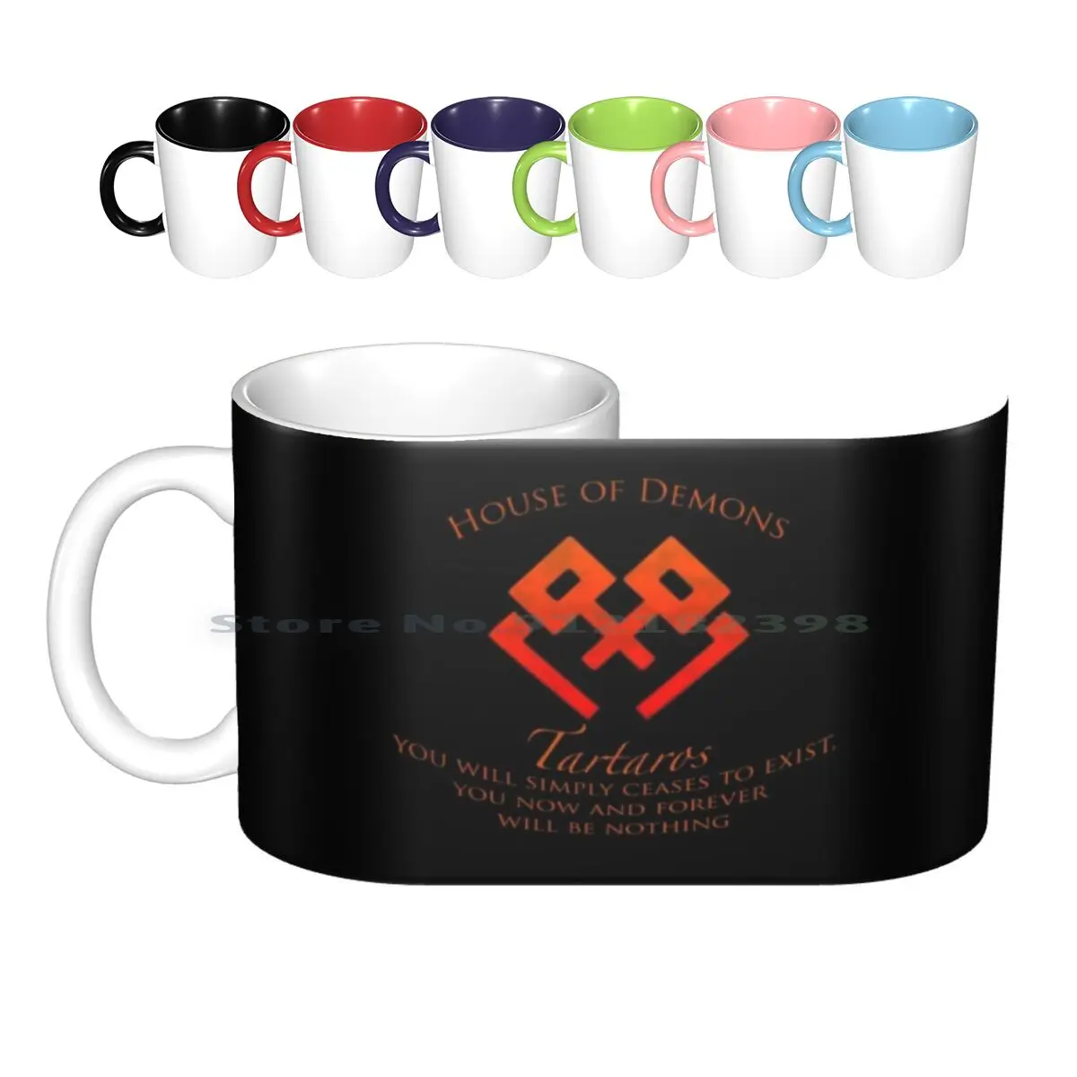 Maghi Of Tartaros And House Of Demon Tazze In Ceramica Tazze Da Caffè Tazza Da Tè Al Latte Mard Geer Tartaros Argento Fullbuster Kyoka Jackal