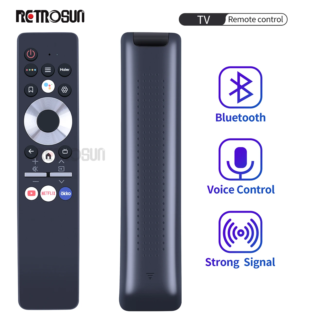 Nuovo Telecomando Vocale Originale Htr-U29R Adatto Per Haier Tv 32/43 Smart Tv Mx