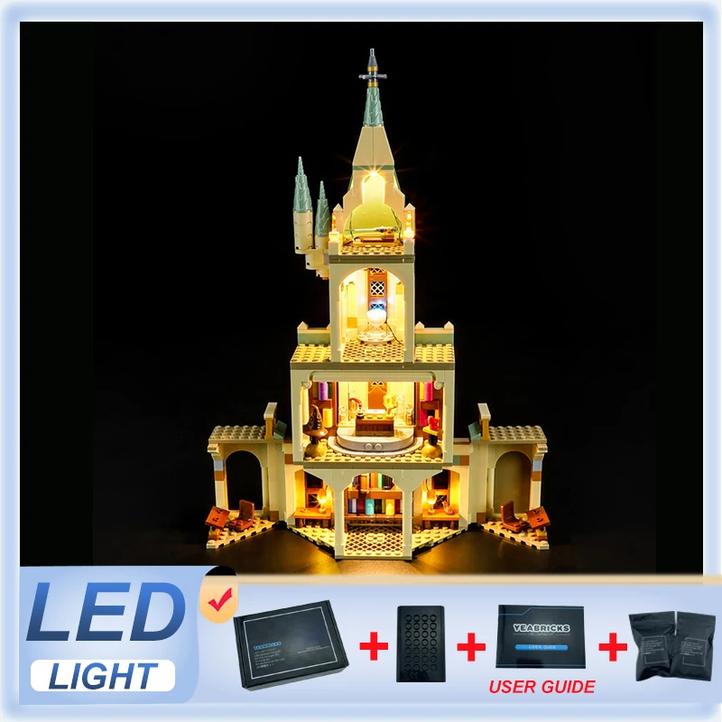 Kit Luci A Led Per Lego 76402 Hogwarts: Ufficio Di Dumbledore (Solo Luce A Led, Senza Modello Di Blocchi)