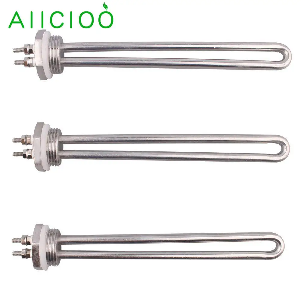 Elemento Riscaldante 12V Dc Resistenza Solare A Forma Di U Dn25 Riscaldatore Tubolare Per Caldaia Ad Immersione Elettrica 100W 150W 200W