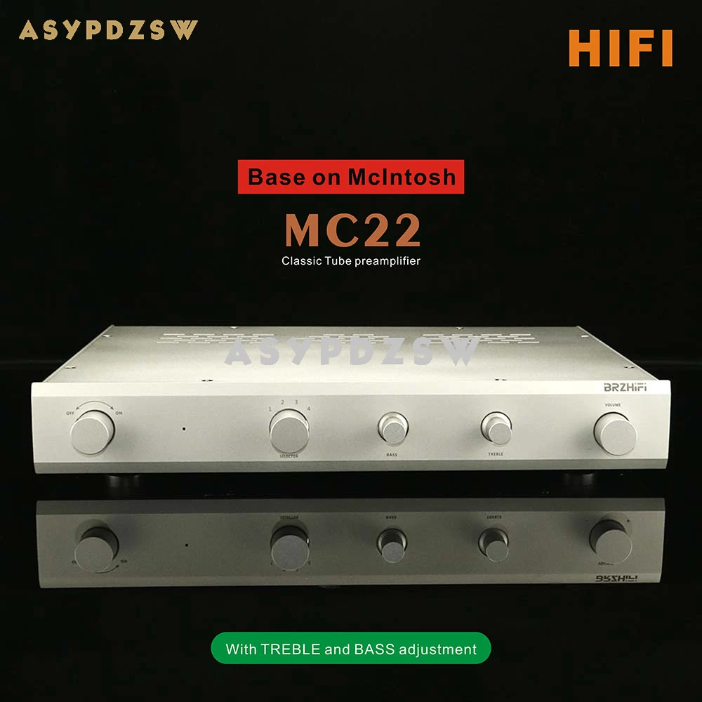 Hifi Classic Mc22 Ecc83 Base Preamplificatore A Tubo Su Mcintosh C22 Con Regolazione Alti/Bassi