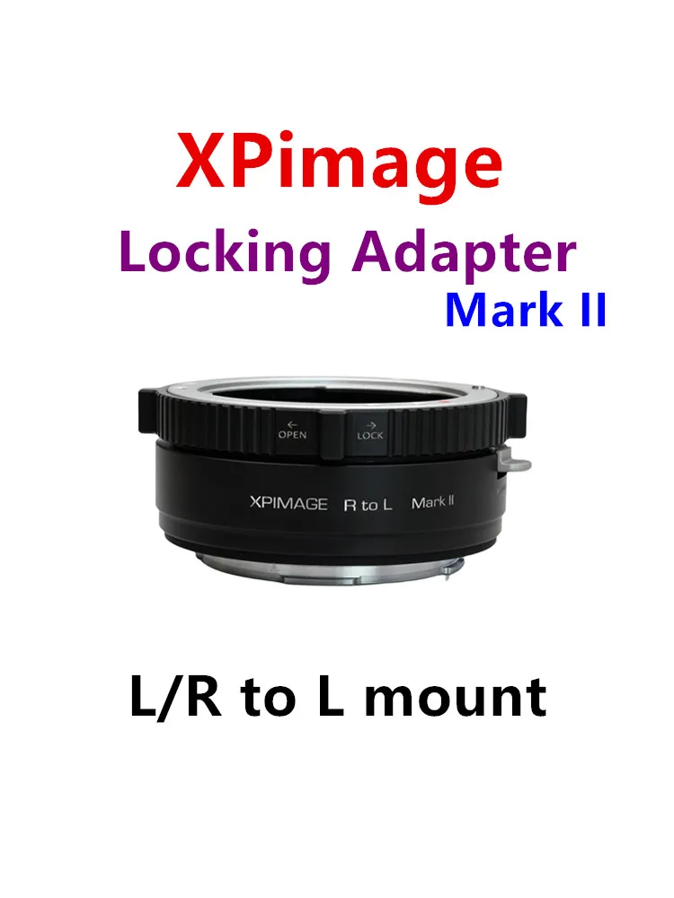 Adattatore Xpimage Per Obiettivo Leica R A Fotocamera Mirrorless A Telaio Completo Leica Sl, Montaggio Da R A L, Panasonic S5 S1H S1R Sigma Fp Mark Ii
