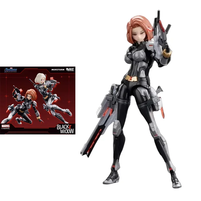 Hot Toys Comics The Avengers Anime Black Widow Mobile Suit Girl Action Figure Toys Model Toy Gifts For Children