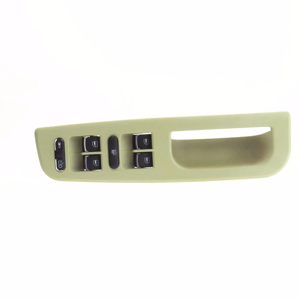 Per Vw Passat Golf Jetta 3Bd959857 3B1867171E Beige Cromato Master Window Controller Switch Door Window Control Panel Kit