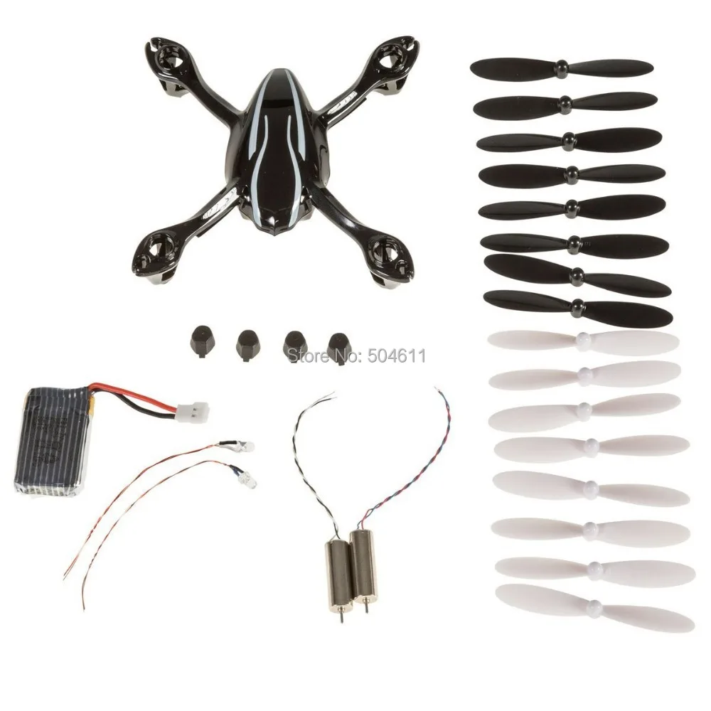 Pacchetto Crash Shell Hubsan H107L X4 Rc Quadcopter Aggiornato