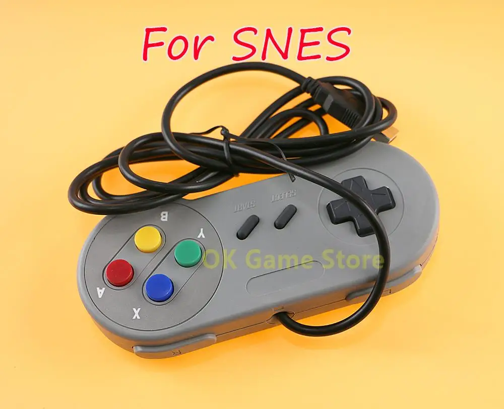 1 Pz/Lotto Sostituzione Per Snes Joypad Gamepad Controller Pad Per Nintendo Super Famicom Snes Fighting Commander Controller