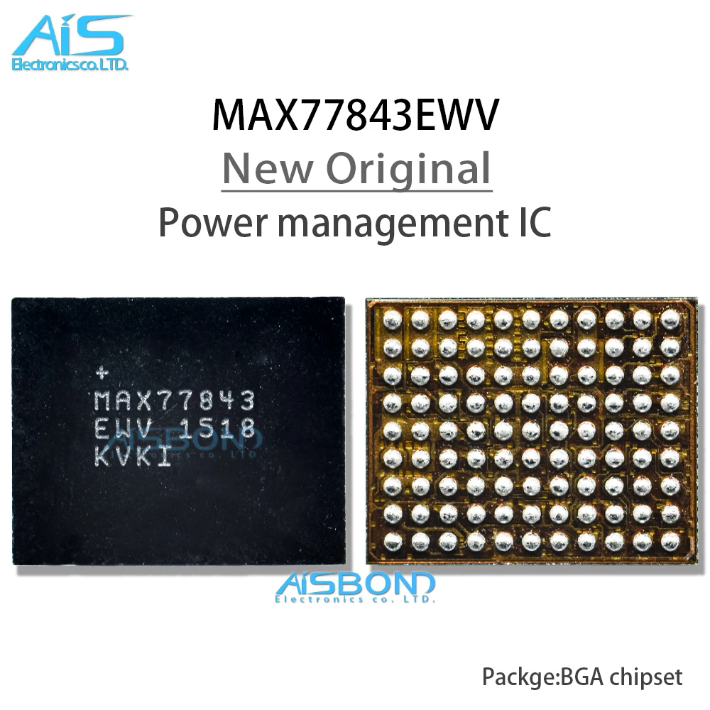 5 Pz/Lotto Nuovo Originale Max77843 Ewm Per Samsung S6 Edge Nota 4 N9100 Ci Gestione Alimentazione