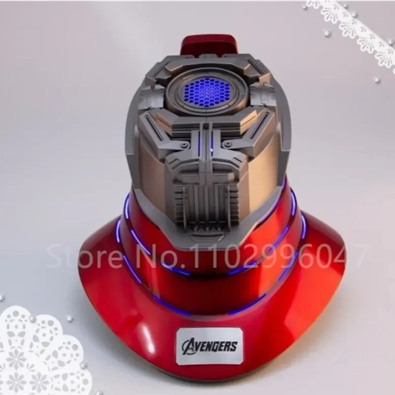 Carica Iron Man Helmet Base Mk7 1:1 Avengers War Machine Cosplay Electric Open Close Remote Control Toys Regali Di Natale
