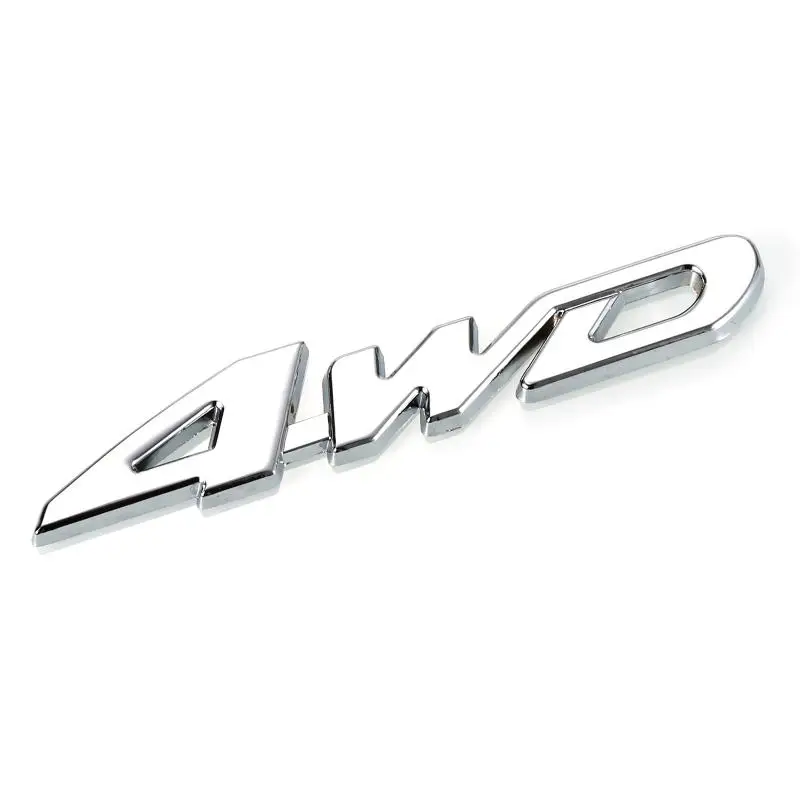 2021 3D Car Metal Sticker 4 X4 Badge Decalcomanie 4Wd Emblem Car Badge Sticker Per Honda Mitsubishi Asx Outlander Car Styling
