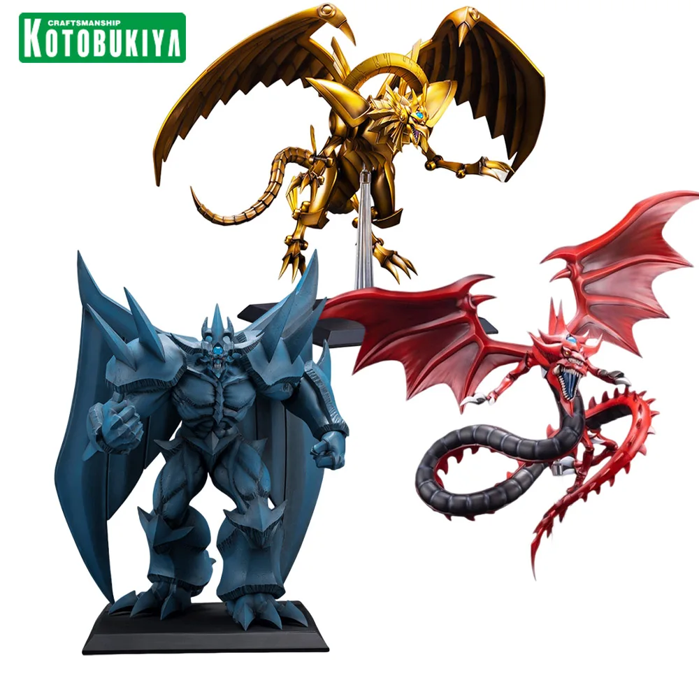 In Magazzino Originale Duel Monsters Card Of God Obelisk The Tormentor Slifer The Sky Dragon The Winged Dragon Of Ra Statuetta In Scatola
