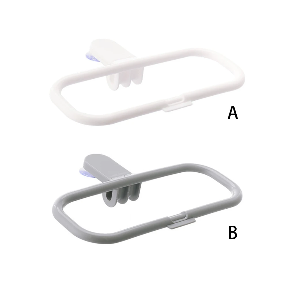 Porta Sacco Della Spazzatura Cucina Ventosa Cestino Rack Home Cabinet Scaffale Portaoggetti Portatile Gadget Con Anello Di Bloccaggio