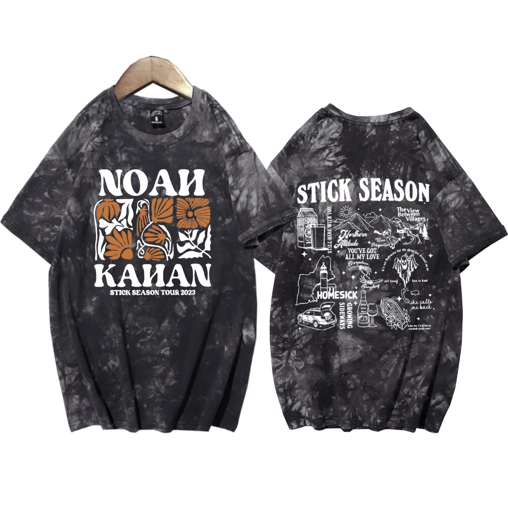 Stick Season Tour 2023 Camicia Noah Kahan Shirt Noah Kahan Merch Regalo Per Noah Kahan Fan Men Streetwear Hip Hop T-Shirt Maschili