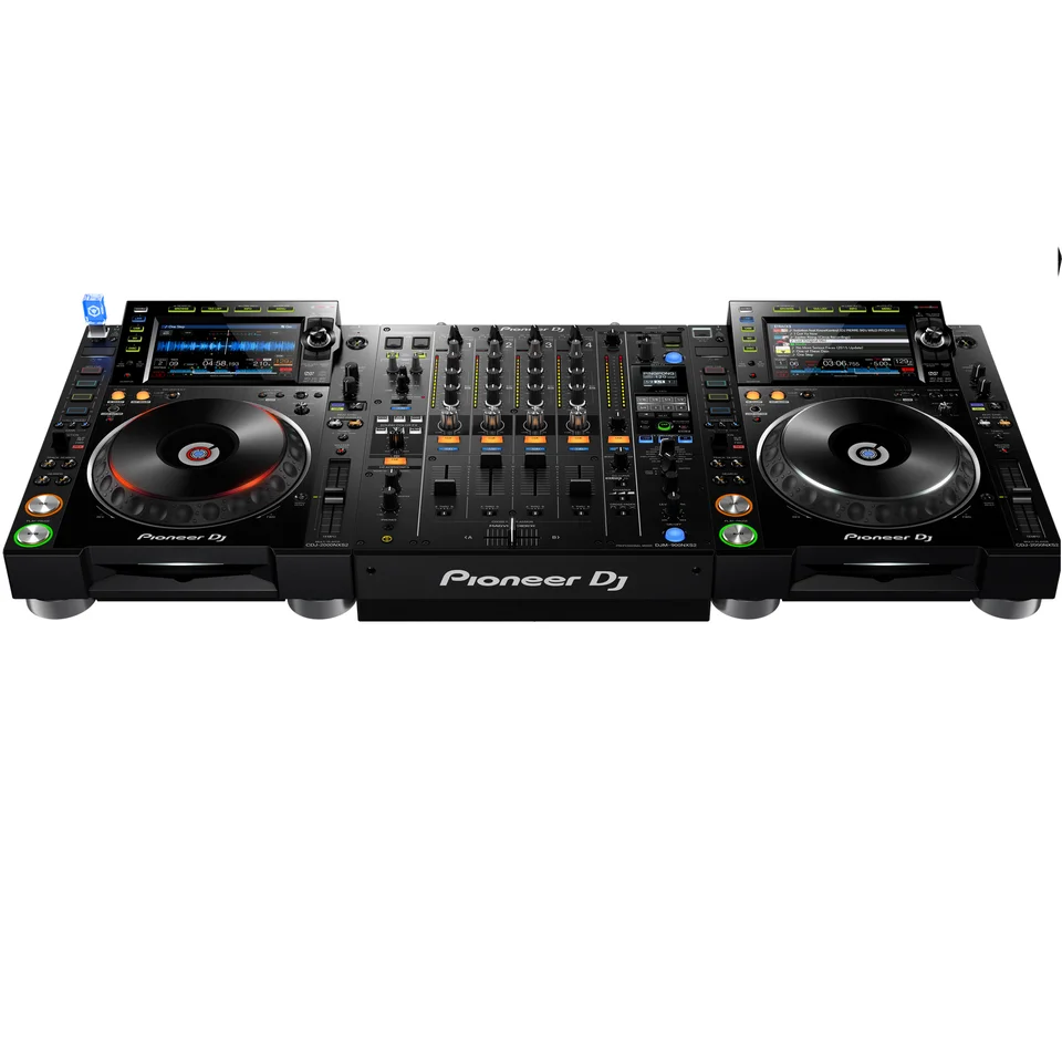 Nuove Vendite 2023 Qualità 2X Per-Pioneers Dj Cdj-3000 Giocatori (Coppia) + Djm-900 Nexus Mk2 Mixer Bundle Deal In Stock.